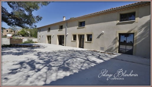 Dpt Hérault (34), 60 Ha wijndomein, accommodatie 340 m², bijgebouwen 220 m², kelder 550 m²