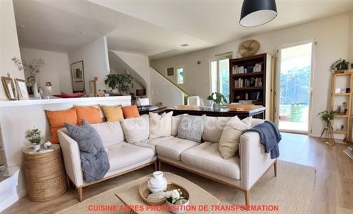 Dpt Bouches du Rhône (13), à vendre très agréable maison de 3 chambres à Aix en Provence