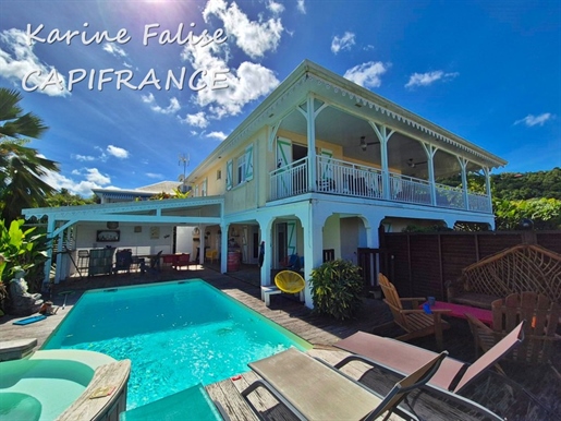 Villa for sale 6 rooms Les Trois Ilets (972) - view of the Bay of Fort de France