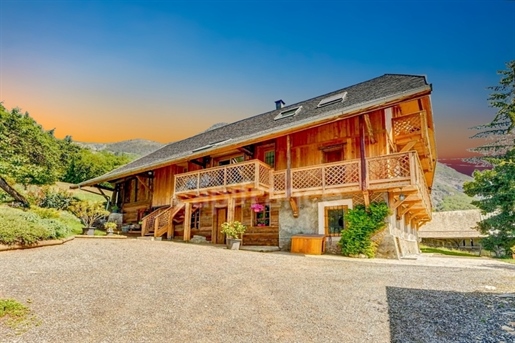 Dpt Savoie (73), zu verkaufen Saint Jean De Maurienne, Haus P5, Grundstück, Blick frei