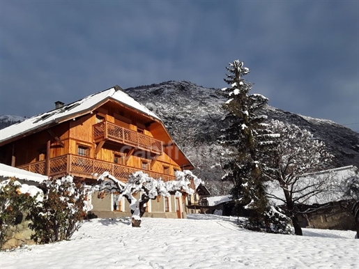 Dpt Savoie (73), zu verkaufen Saint Jean De Maurienne, Haus P5, Grundstück, Blick frei