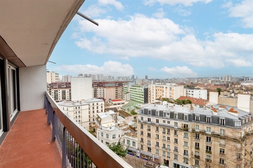 Dpt Paris (75), à vendre Paris 14Eme Arrondissement appartement T8 de 198m² + 2 terrasses + 4 parkin