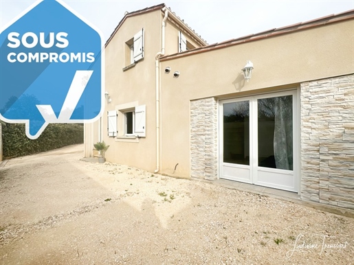 Dpt Vaucluse (84), à vendre Sorgues maison rénovée de 107 m² sur un terrain arboré de 517 m²