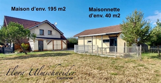 Dpt Haute Savoie (74), à vendre à Franclens, proche d'ELOISE, maison d'env. 195 m² + maisonnette d'e
