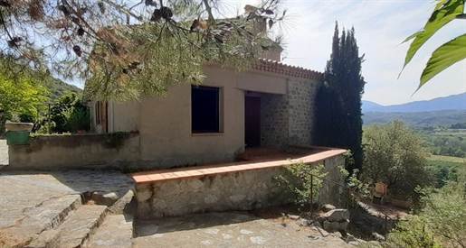 Dpt Pyrénées Orientales (66), à vendre Eus maison P9 de 247 m² - Terrain de 2 110 m² - Plain Pied Av