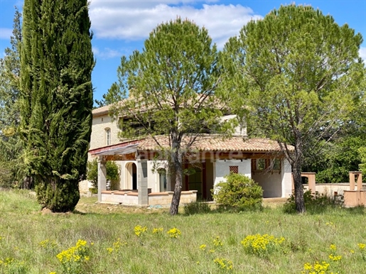 Dpt Gard (30), te koop nabij Uzès huis P6 van 249 m2 op grond van circa 9.000 m2