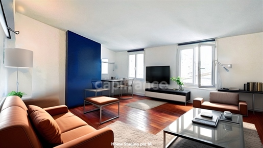 Dpt Gironde (33), zu verkaufen Bordeaux Hypercentre, 3-Zimmer-Wohnung von ca. 70m² mit Blick auf die