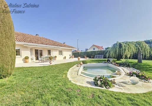 Dpt Haute Savoie (74), for sale Sciez, Single-storey house of 157.30 m² in a quiet area close to the
