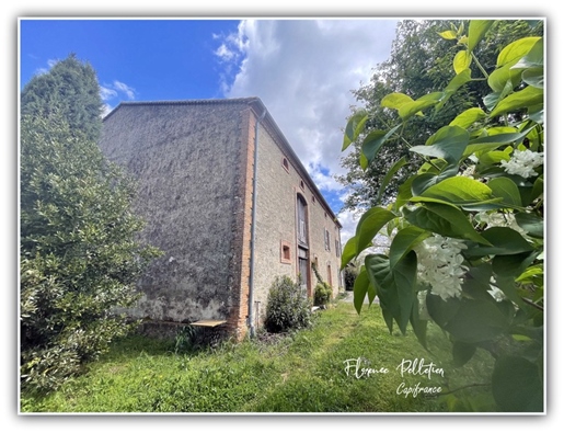 For sale near Loubens Lauragais (31) Old Farm P6 40 minutes from Toulouse