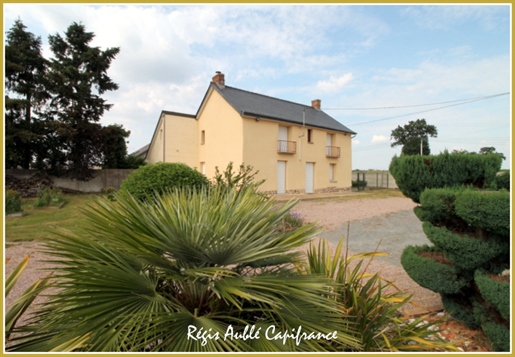 Dpt Ille et Vilaine (35), te koop vlakbij Sint-Gilles huis P6 van 156 m² - Terrein van 23.000,00 m²