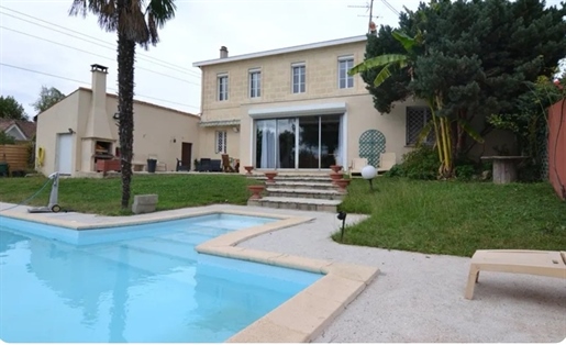 Dpt Gironde (33), for sale Fargues Saint Hilaire stone house - P6 of 186 m² - Land of 1,723.00 m²