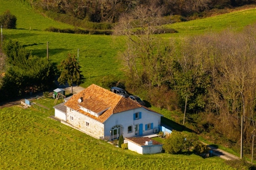 Large 7-room Béarnaise house in the middle of nature completely renovated