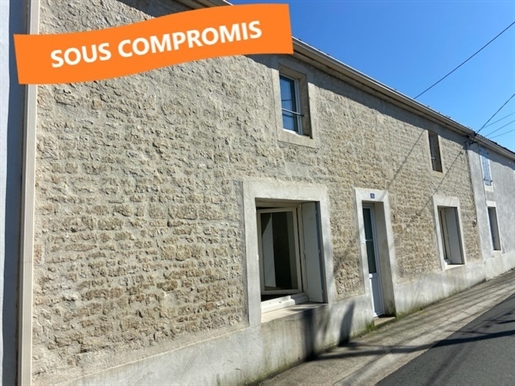 Lucon, very popular area, La Motte aux Dames, charming stone house, 4 annex bedrooms, and Jardi