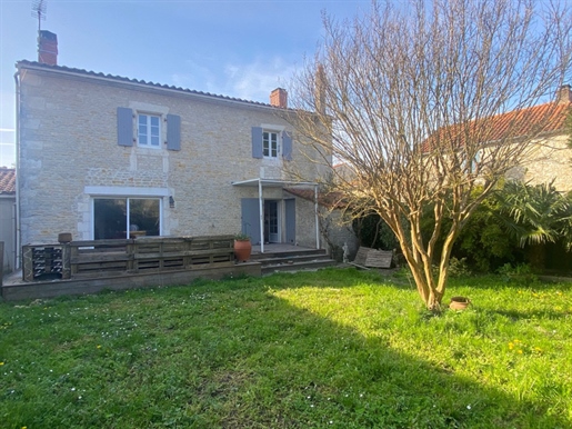 Champagne Les Marais Heart of Village Charming 3 bedroom character house with garden and garage