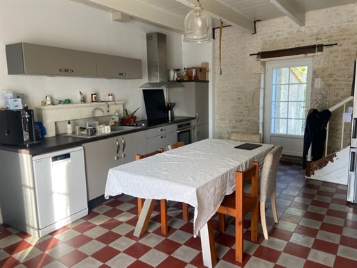 Champagne Les Marais Heart of Village Charming 3 bedroom character house with garden and garage