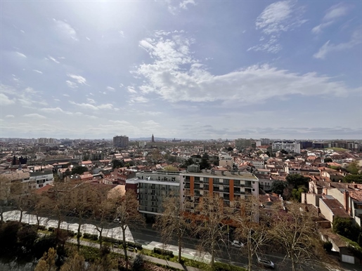 Toulouse - Appartement T4 - 94m2 - Vue Panoramique