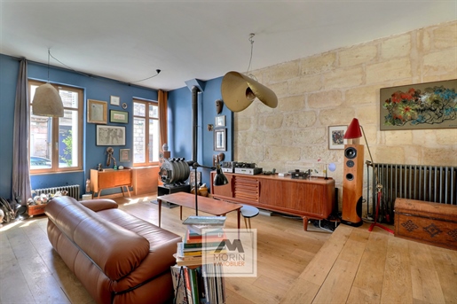 Bordeaux Nansouty district, for sale quiet bourgeois stone house with 4 bedrooms and garden