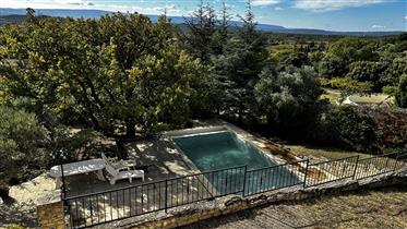 Property With Panoramic View In Saint Saturnin Les Apt