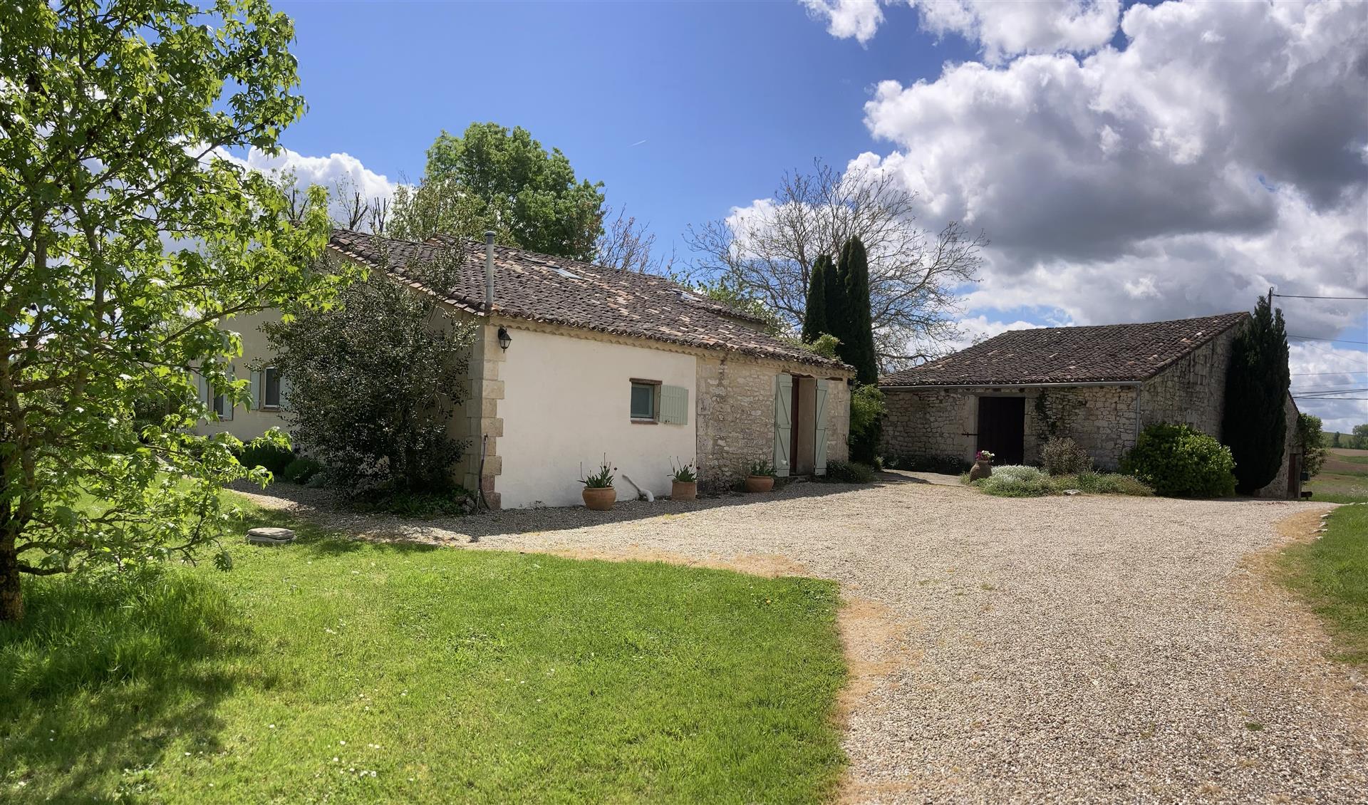 Old  farmhouse with gite and panoramic views