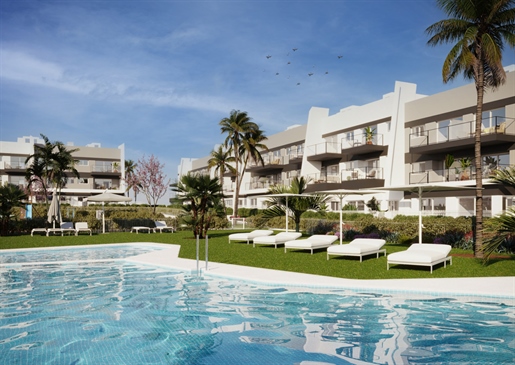 Apartments mit 2/3 Schlafzimmern und Meerblick in Gran Alacant