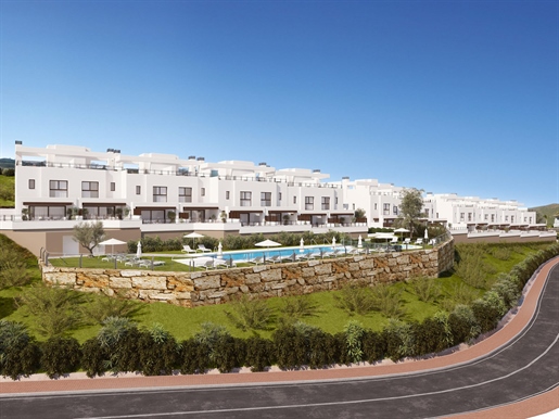Luxuriöse 3-Schlafzimmer-Reihenhäuser mit Panoramablick im La Cala Golf Resort Mijas