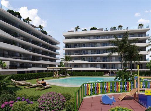 Küsteneleganz: Exklusive Residenzen mit 2 und 3 Schlafzimmern, 100 m vom Strand entfernt