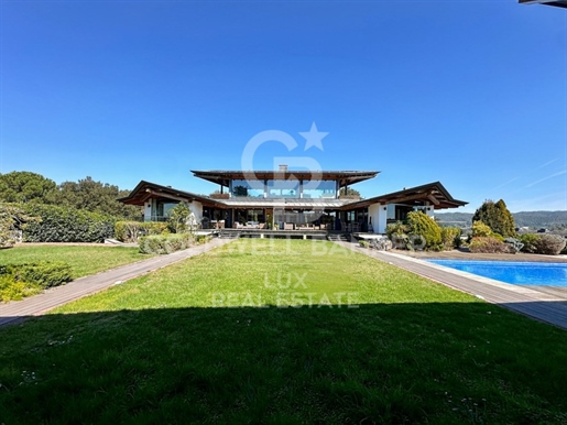 Luxury villa with pool and views in the area of Palau, Girona, Spain