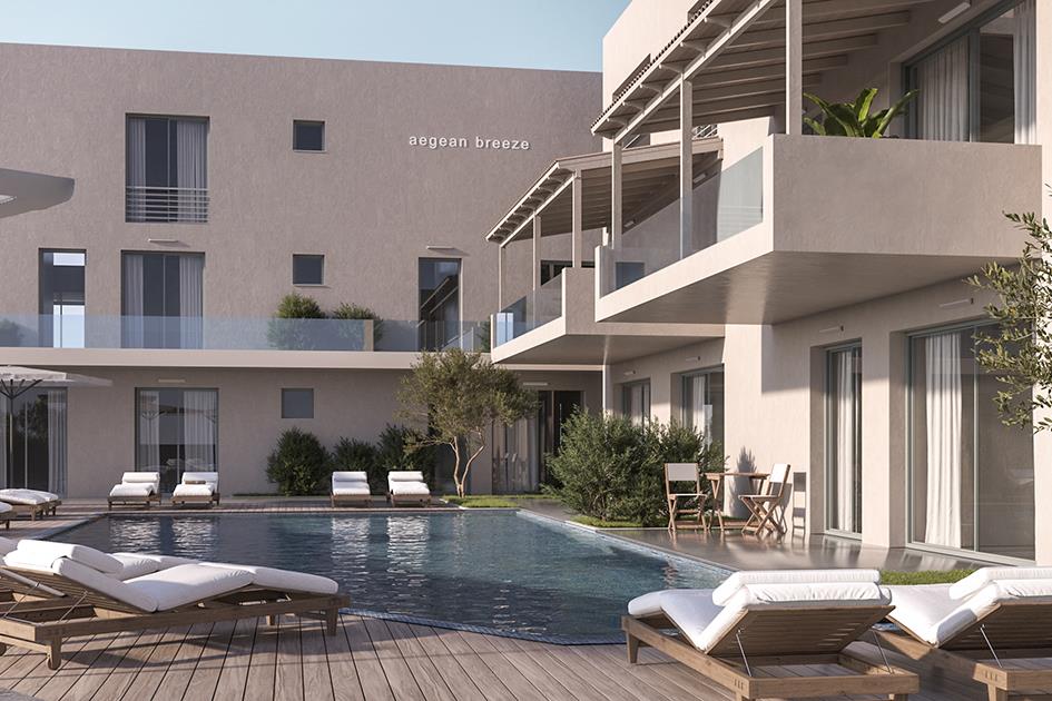Luxurious ground floor apartment in Maleme
