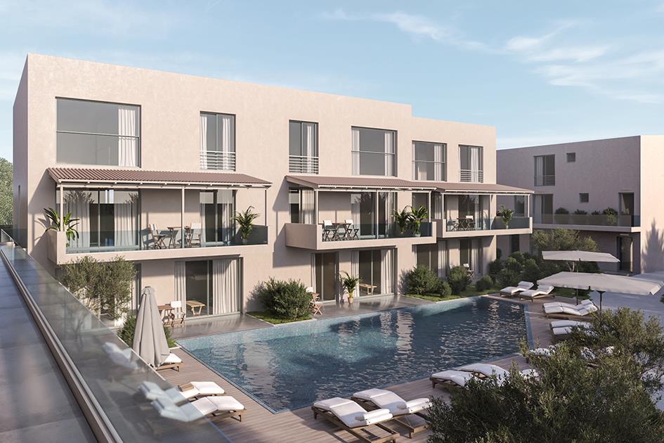 Luxurious ground floor apartment in Maleme