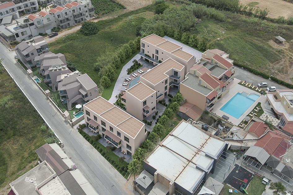 Luxurious ground floor apartment in Maleme