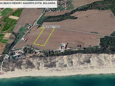 Строительство земли рядом с пляжем, Шкорпиловцы, Варна, Болгария