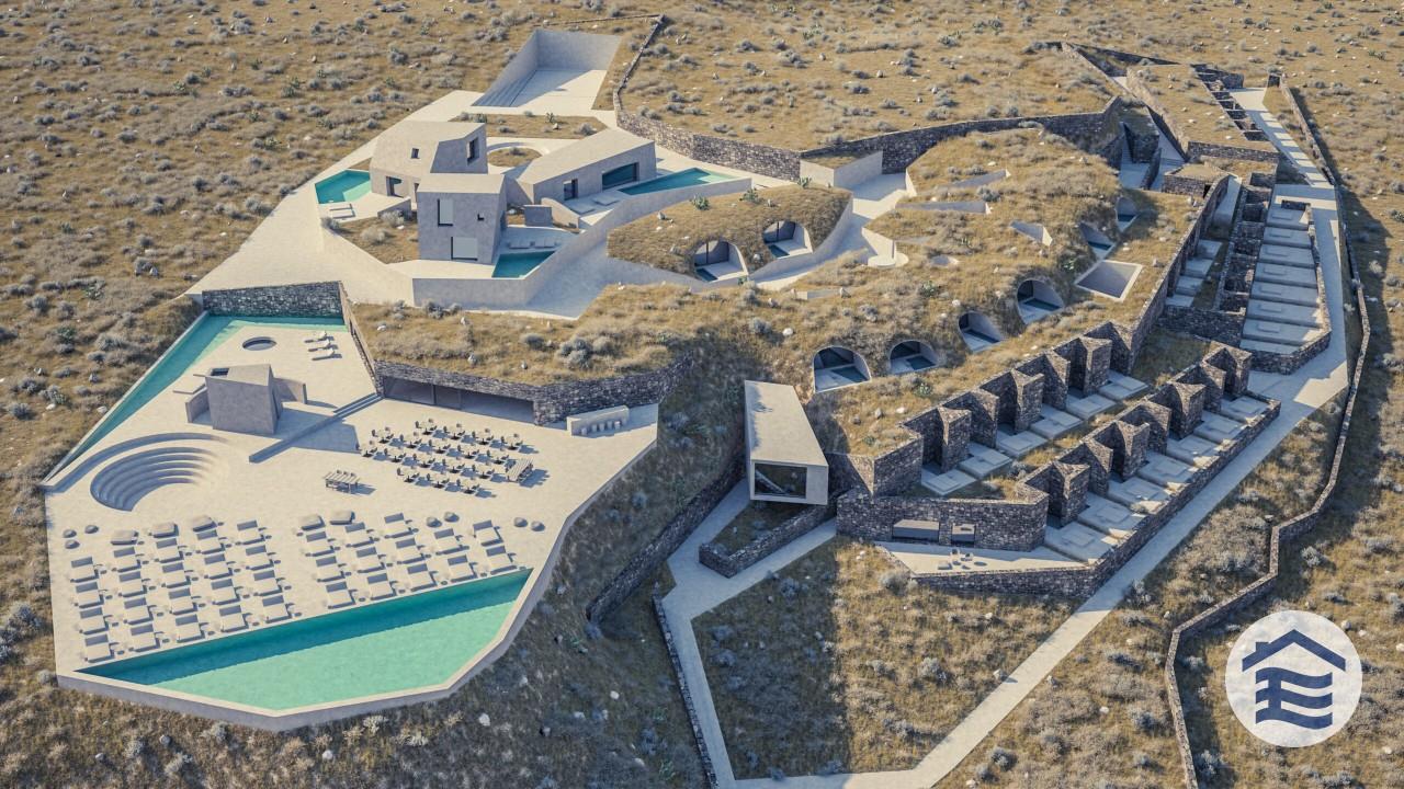 Land in Santorini, Cyclades