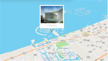 Luksus et soveværelse til salg i Seven Residences Palm Jumeirah.   - Dubai