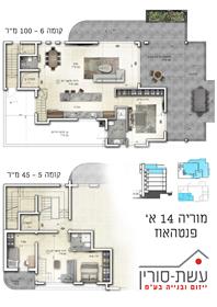 Nowy penthouse, jasny, przestronny i cichy, 149Sqm