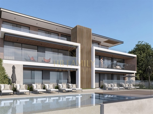 Villa-Style development, with 4 blocks of apartments, located in a quiet area in Funchal with excell