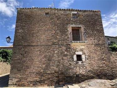 Gelegenheit: Verkauf Casa Stein mit Garten In Pueblo Del Pyrenees 