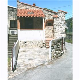 Ett renoverat stenhus i södra Frankrike