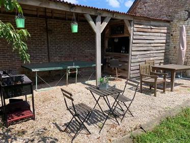 Ferienhaus in Picardie zum Verkauf mit Möbeln