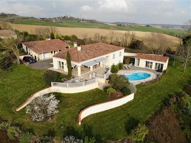 Villa avec vue panoramique près de Toulouse