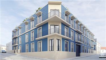 2 bedroom new apartment with rooftop pool in Loule, Algarve