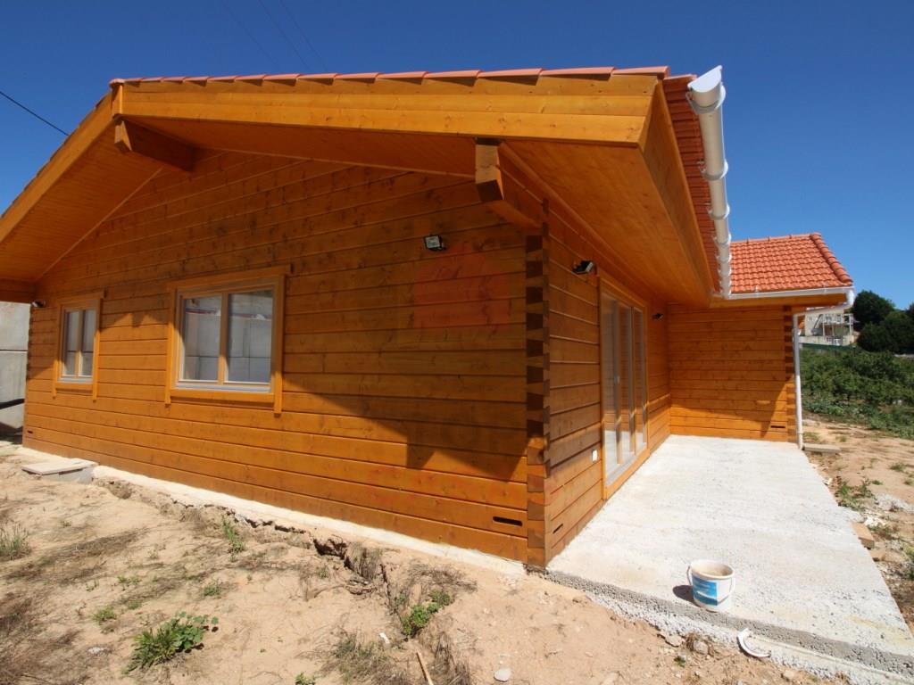 Wooden bungalow