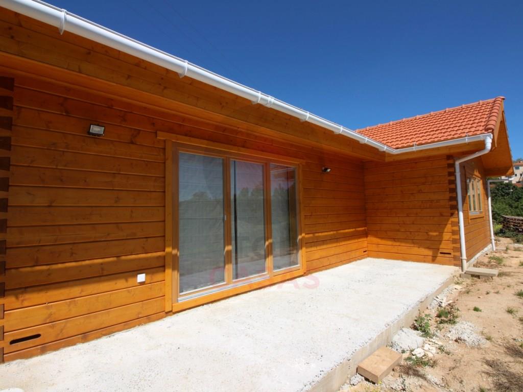 Wooden bungalow