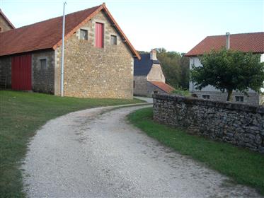Large stone farmhouse