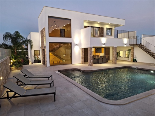 Modern 5 bedroom villa for sale with unobstructed sea views