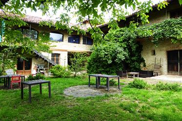 Rustic farmhouse with 2.5 hectares of land in the heart of Langhe – 790