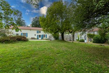 Farmhouse full of Character, Cottage, Gite plus Swimming pool in large grounds