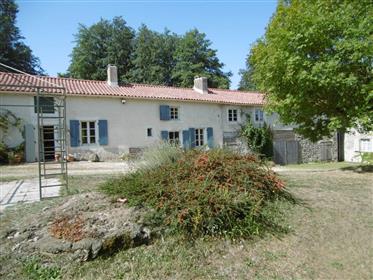 Farmhouse full of Character, Cottage, Gite plus Swimming pool in large grounds