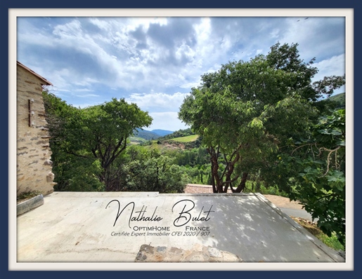 For Sale, between Berlou And Vieussan, renovated stone house