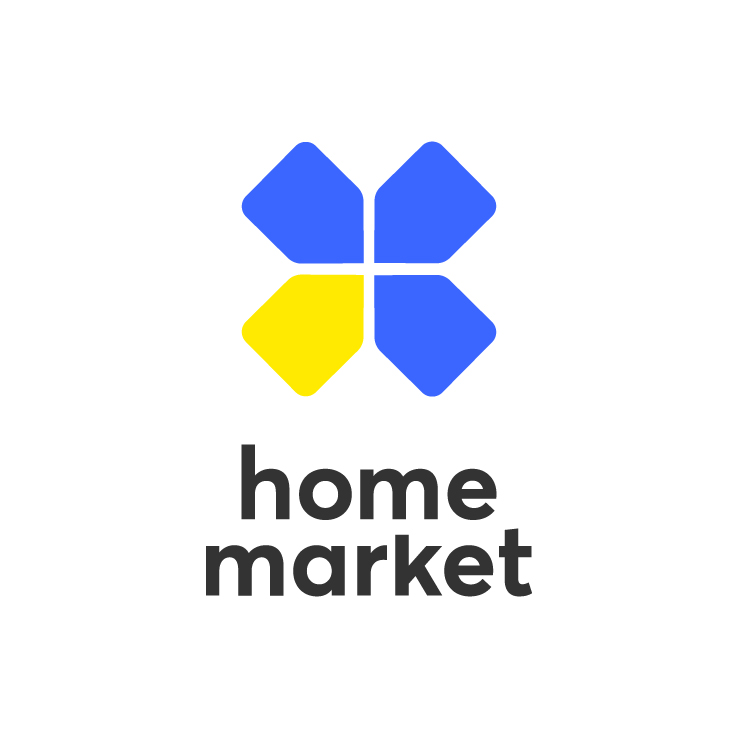 company logo : HOME MARKET