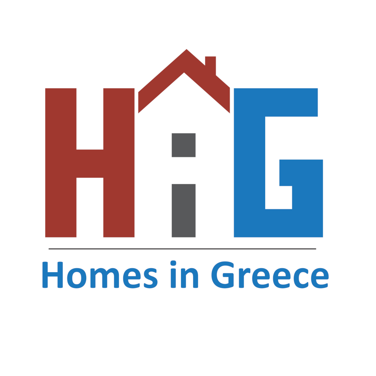 company logo : HOMES IN GREECE